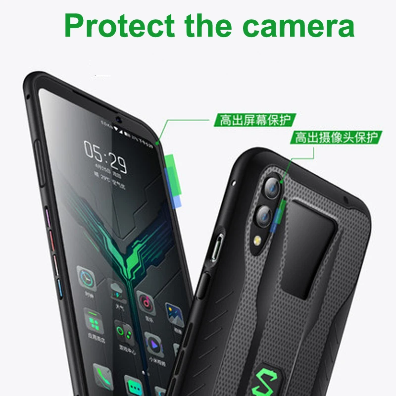 Для xiaomi Black Shark Helo Чехол Black shark 1 2 TPU мягкая задняя крышка для xiaomi BlackShark 1 2 Helo Игры Профессиональный корпус