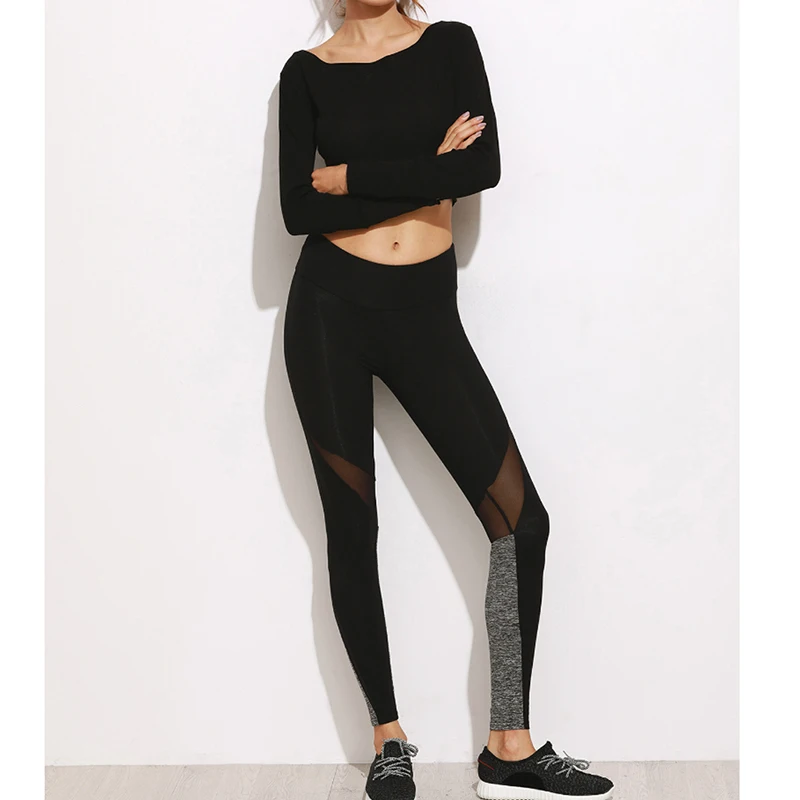 Womens Yoga Gym Sports Pants Workout Leggings Running