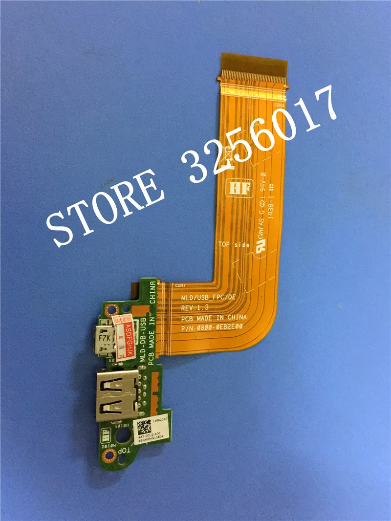 Для Dell для VENUE 11 PRO T06G t11g 5130 Tablet Charge port печатная плата MLD-DB-USB отлично работает