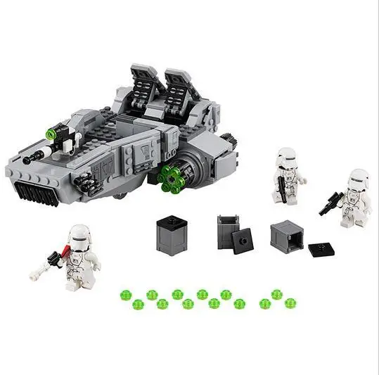 

LEPIN Star Wars 7 First Order Snowspeeder Figure Toys building blocks set marvel