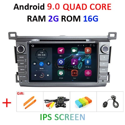 " DSP ips 4G ram Android 9,0 4G 64G Автомобильный gps для Toyota RAV4 2013 dvd-плеер Мультимедиа Навигация Радио стерео - Цвет: 9.0 2G 16G IPS