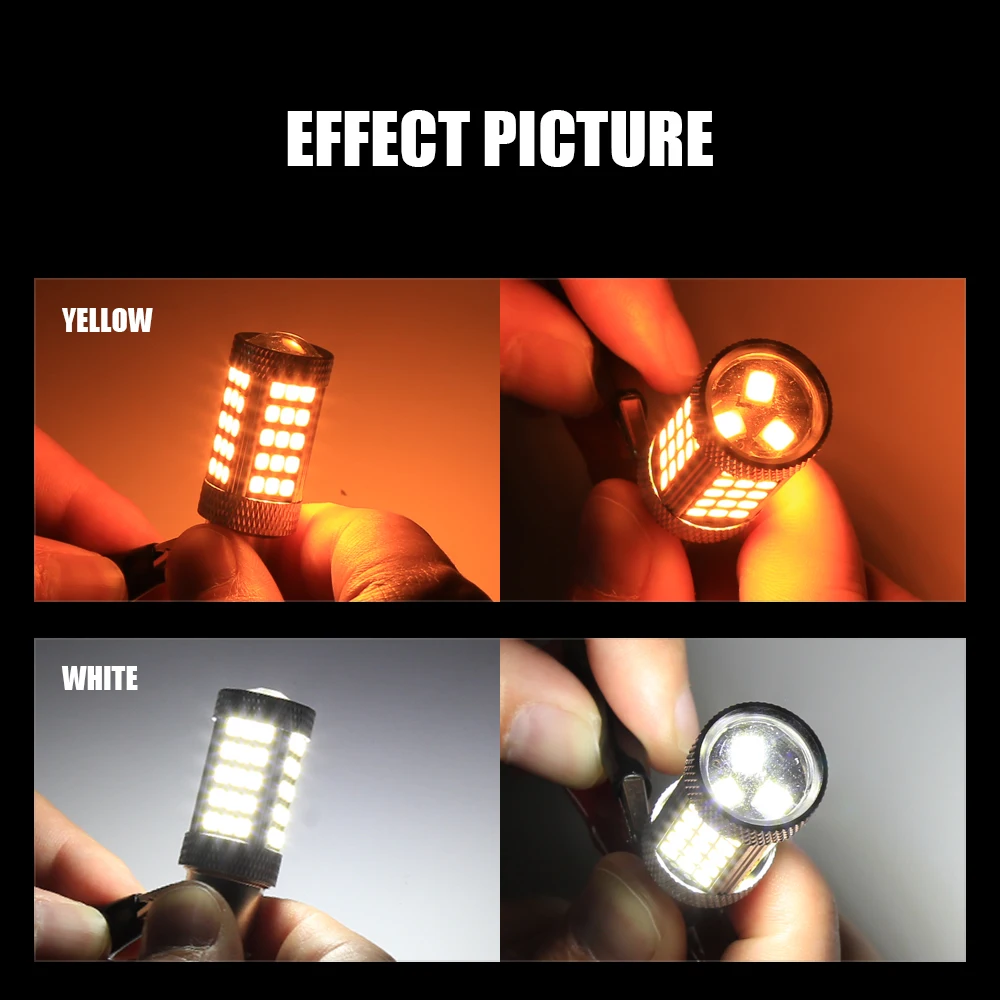 EURS (TM) 10 шт. хит продаж led 2835 1156 1157 63SMD 5 Вт 12В 800лм Высокая мощность авто светодиодный