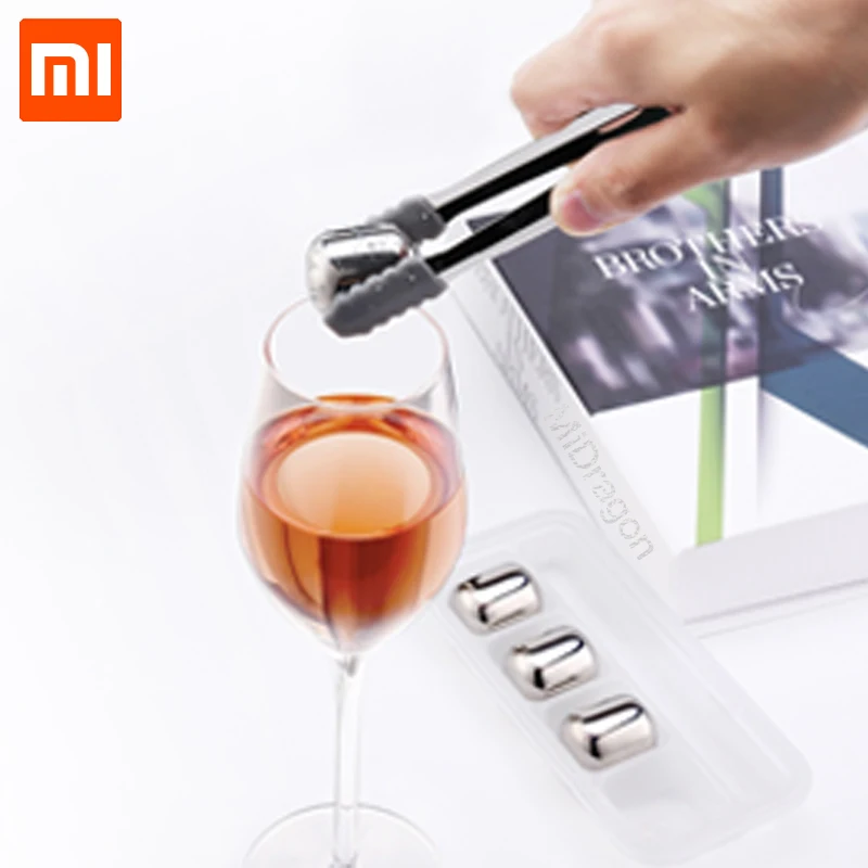 Xiaomi Mijia Circle Joy Ice cube 304 нержавеющая сталь моющийся для длительного использования льдогенератор для вина пробки фруктового сока