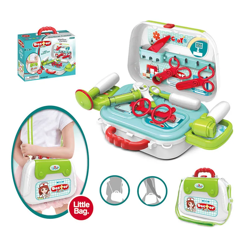 Educational Toys For Children Play Doctor Kids Shoulder Bag Kids Mini Playset Dollhouse Children Toys Play Gift For Kid 40MY06