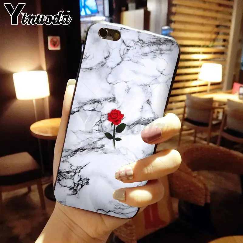 Red Rose Power Girl Marble