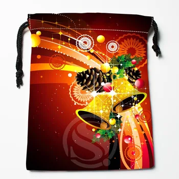 

TF&60 New Christmas gift #32 Custom Printed receive bag Bag Compression Type drawstring bags size 18X22cm &812#60
