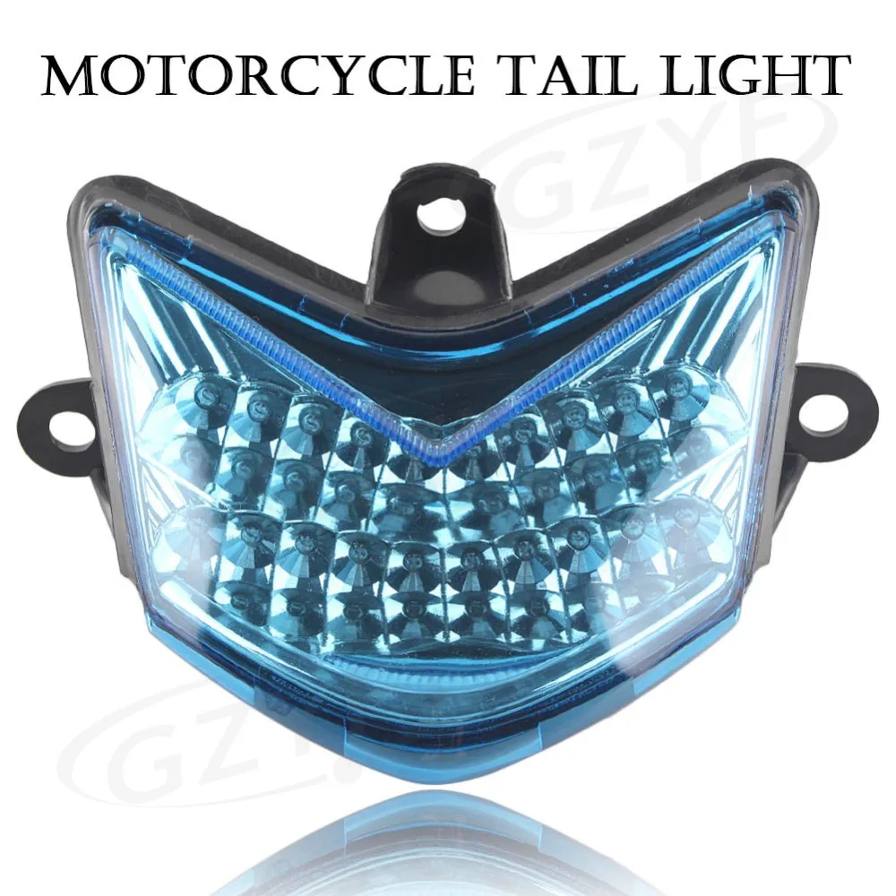 

For Kawasaki Ninja ZX10R 2004 2005 Integrated LED Rear Tail Light Turn Signal Blue