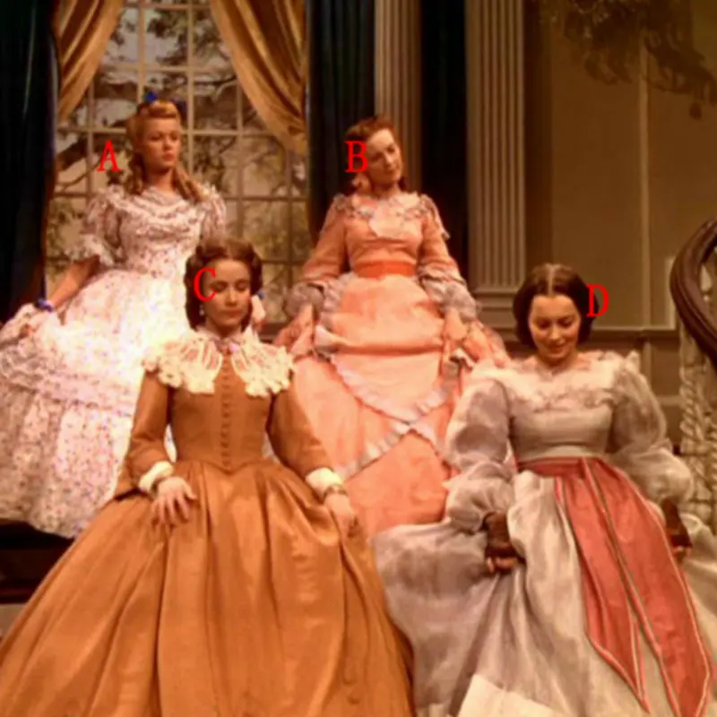 Sc 007 Victorian Gothic Civil War Southern Belle Loose Ball Gown Dress Halloween Vintage Dresses Sz Us 6 26 Xs 6xl Vintage Dress Victorian Gothicball Gown Dress Aliexpress