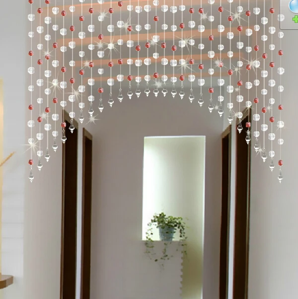 Diy Acrylic Beads Curtain Window Door Curtain Wedding Backdrop