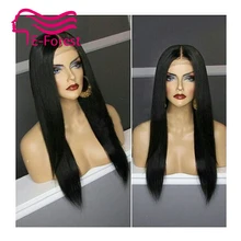 Brazilian Unprocessed virgin full lace front lace human hair wigs glueless straight with Natural baby hair free shipping