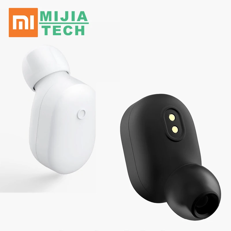 Оригинальные беспроводные Bluetooth наушники Xiaomi мини гарнитура 4 1 со встроенным