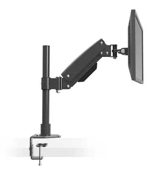 

Desktop Clamping Heavy Duty Full Motion Gas Spring LCD LED Monitor Holder Arm Grommet Mount Height Adjustable Loading 10kgs