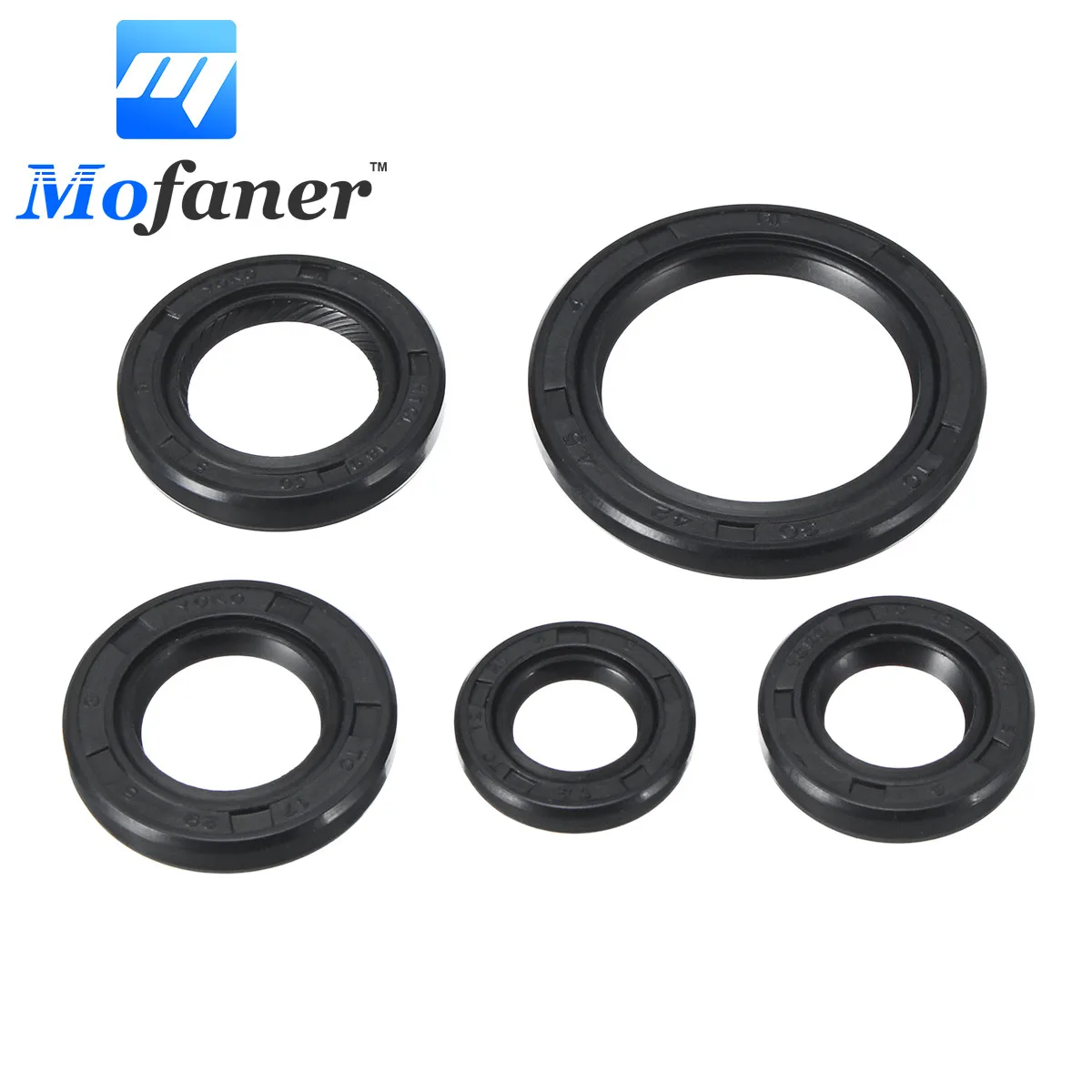 

5 PCS Engine Oil Seal Set Kit For Pit Dirt ATV QUAD Bike Loncin Lifan 110cc