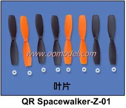 Walkera QR Spacewalker части QR Spacewalker-Z-01 пропеллер spacewalker Лезвия Бесплатная доставка с отслеживанием