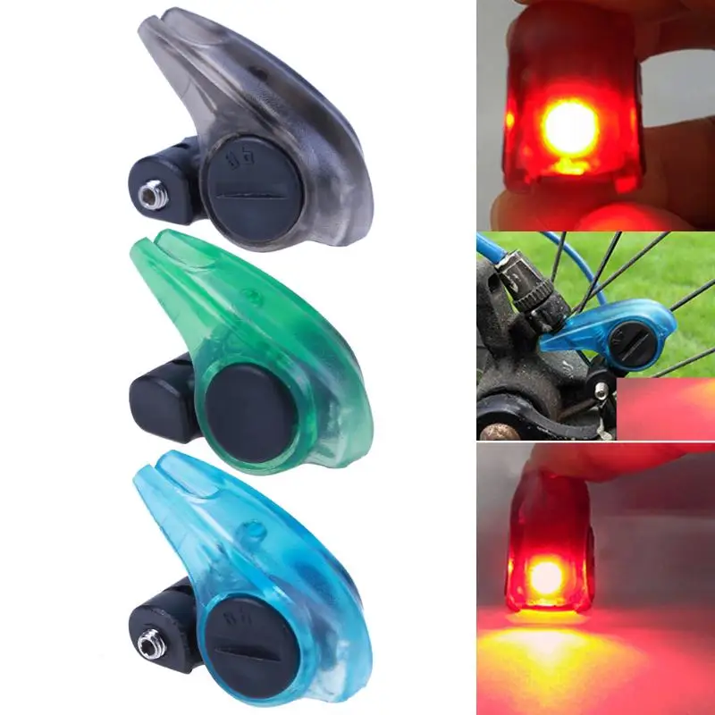 1pcs Bicycle Brake Light Safety Road Bike Warning LED Light Folding MTB