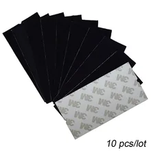 10 шт. запасные пищеже фетровые 10x5 см с самоклеющийся клей в режиме ожидания замена ткани для автомобиля виниловая пленка скребки A08-10P