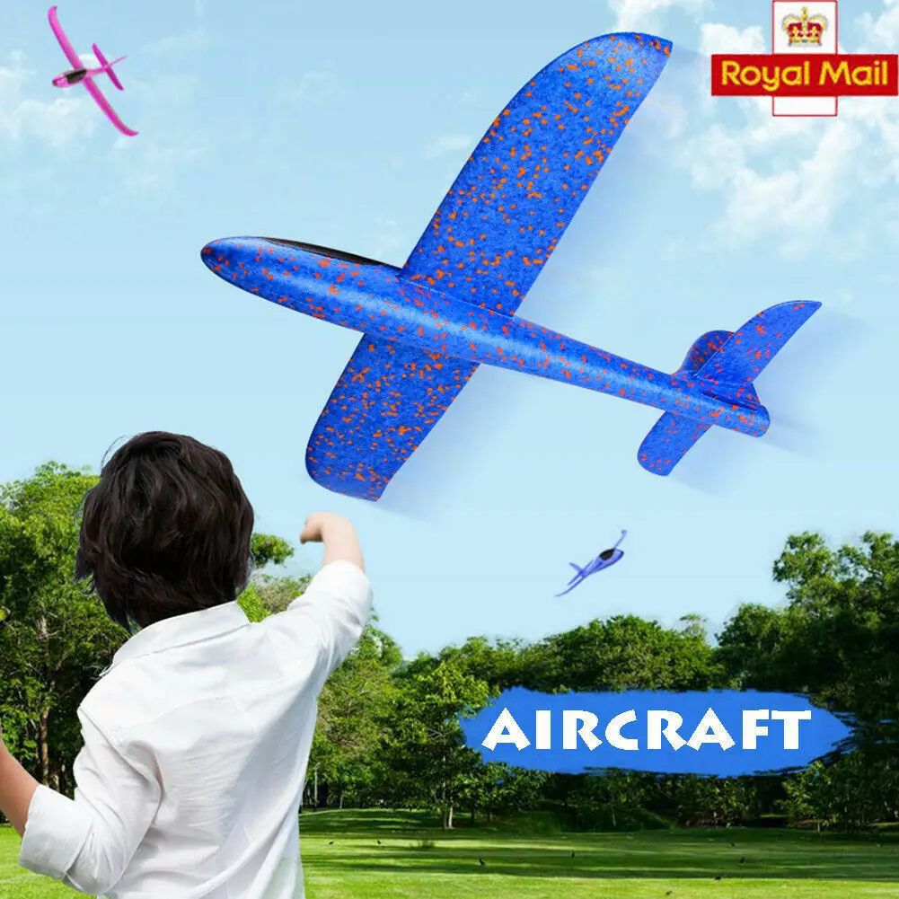 

14*15 inch Epp Foam Hand Throw Airplane Outdoor Launch Glider Plane Kids Toy Gift