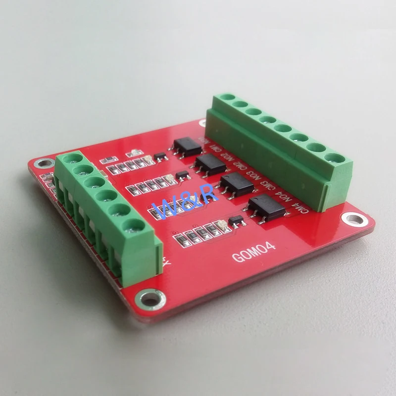 4way Solid State Relay Module / Highlevel Triggering / 48v / 1a