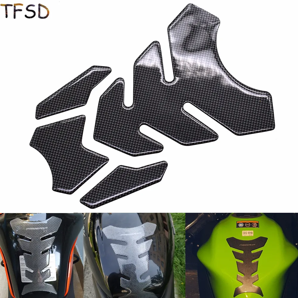 

Universal Motorcycle Applique Sticker Gas Tank Pad Protection For Kawasaki Ninja 500R EX500 650R EX650 ER-6F ER-6N ZX9R ZXR400