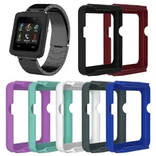 1 шт. красочные силиконовые Защитный чехол Рамка Замена корпуса для Garmin Vivoactive умные часы Высокое качество Smart case