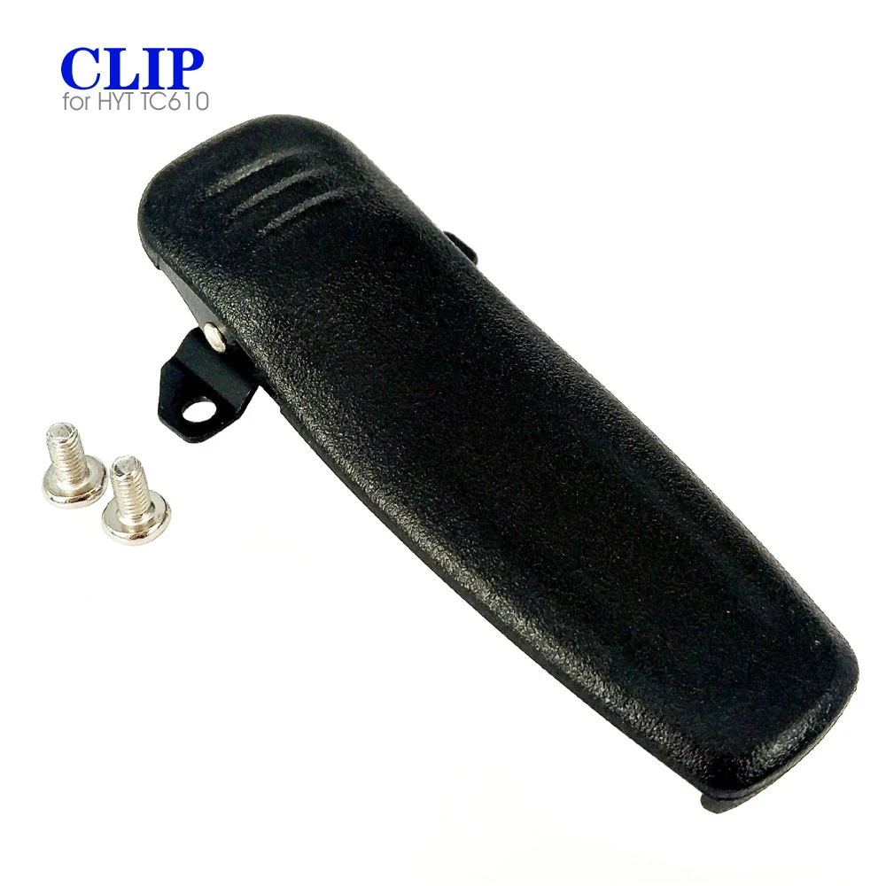

Walkie Talkie Battery Back Belt Clip For HYT HYTERA TC508 TC510 TC500S TC580 TC610 PD502 PD562 PD502 Two Way Radio With Screws