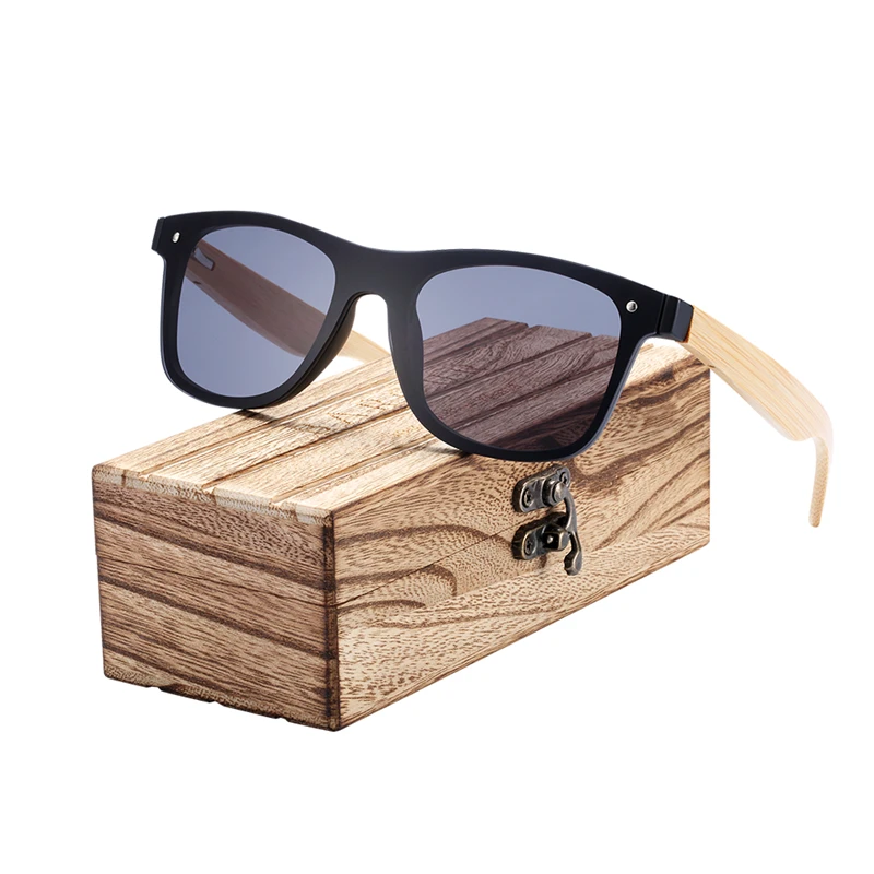 BARCUR Fashion Wooden Sunglasses BC4125