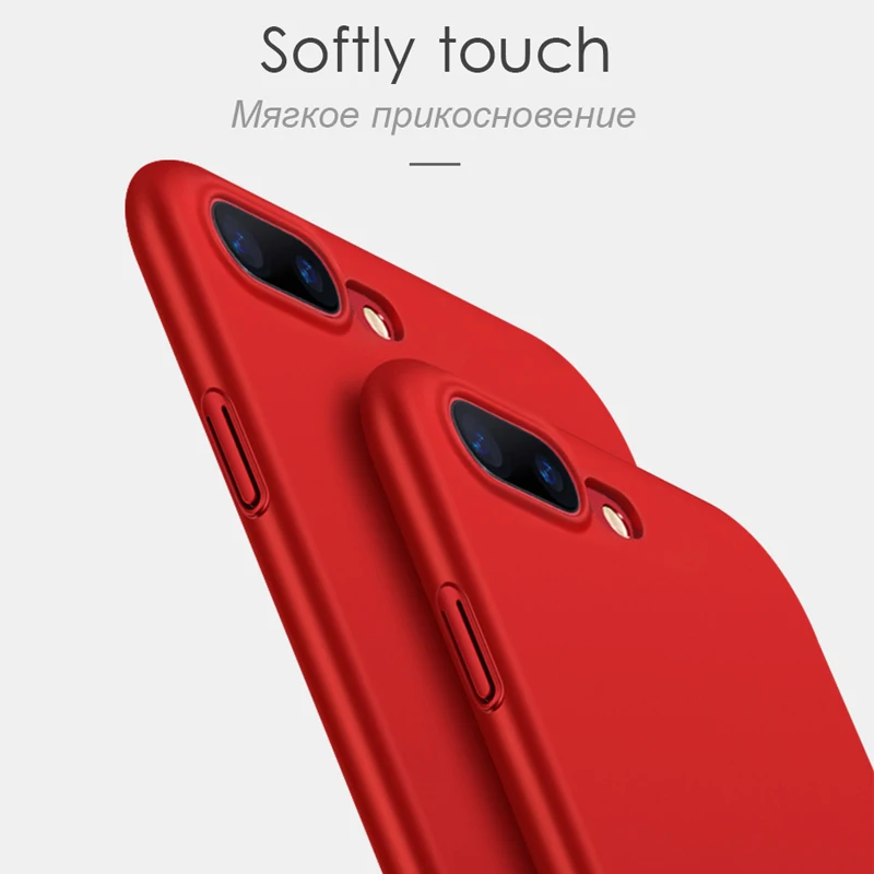 HOCO Ultra Slim Hard Case for iPhone 7 iPhone 7 Plus Protective Back Phone Case for Apple iPhone 7 8 Plus 7plus Red Cover Coque HOCO Ultra Slim Hard Case for iPhone 7 iPhone 7 Plus Protective Back Phone Case for Apple iPhone 7 8 Plus 7plus Red Cover Coque