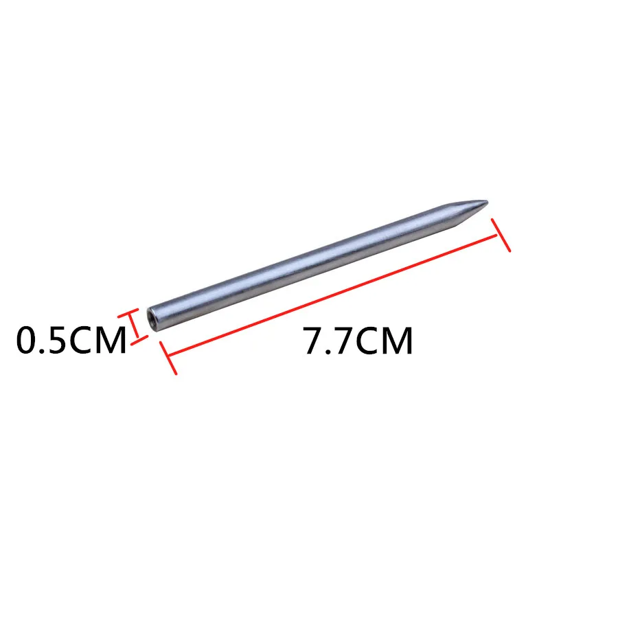 1 шт. " сталь паракордовая игла с вал с винтовой резьбой наконечник штифта игла ③ для вязания плетения Pracord браслет ремень