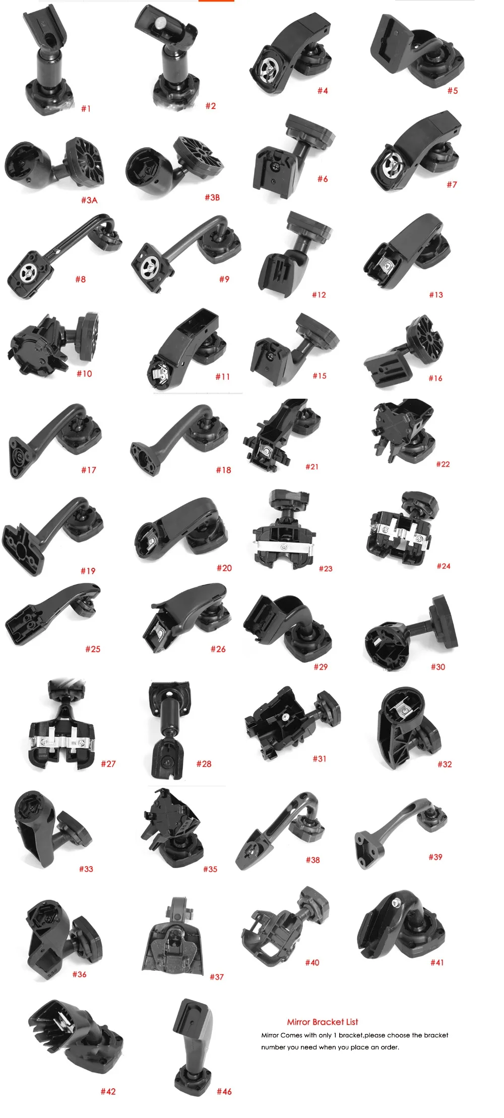 Mirror Bracket Alibaba