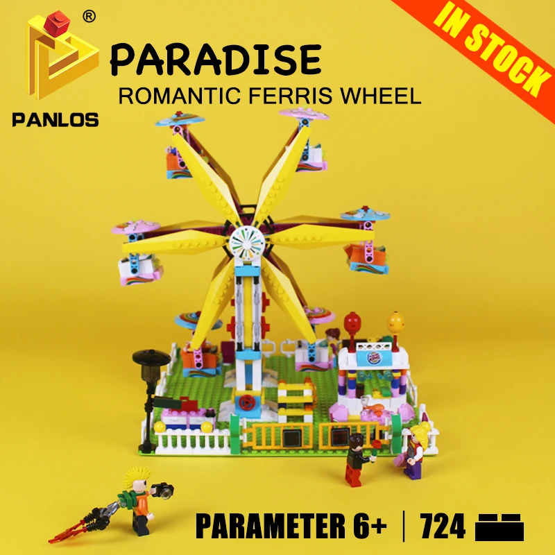 

PARADISE ROMANTIC FERRIS WHEEL Blocks Educational DIY Bricks kidsCreative Building Toys hobbies Compatible With lego city