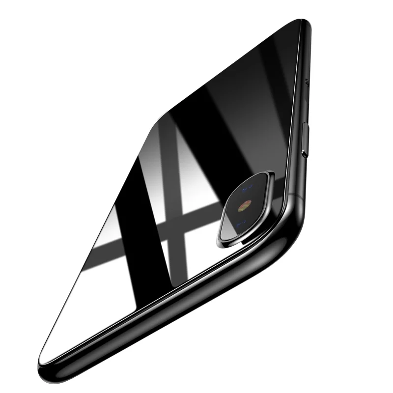 Защитная пленка для задней панели iphone X iPhone 8 Plus 0 3 мм полное покрытие закаленное