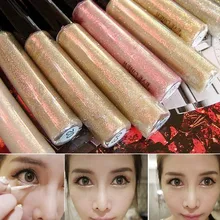 Профессиональная блестящая косметика, 7 цветов, водостойкая Мерцающая пигмент, Серебряное Золото, металлик, жидкая подводка для глаз с блестками, макияж