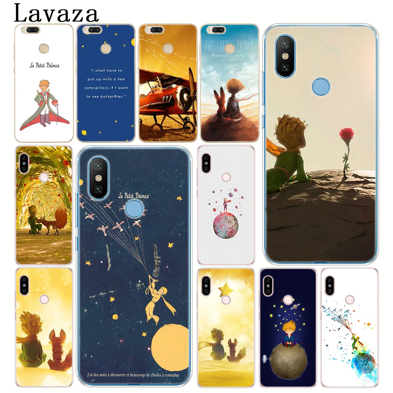

Lavaza The Little Prince Rose fox Hard Phone Case for Xiaomi Redmi k20 7A 6A 4A Note 7 5 6 Pro 4 4X Plus Cover