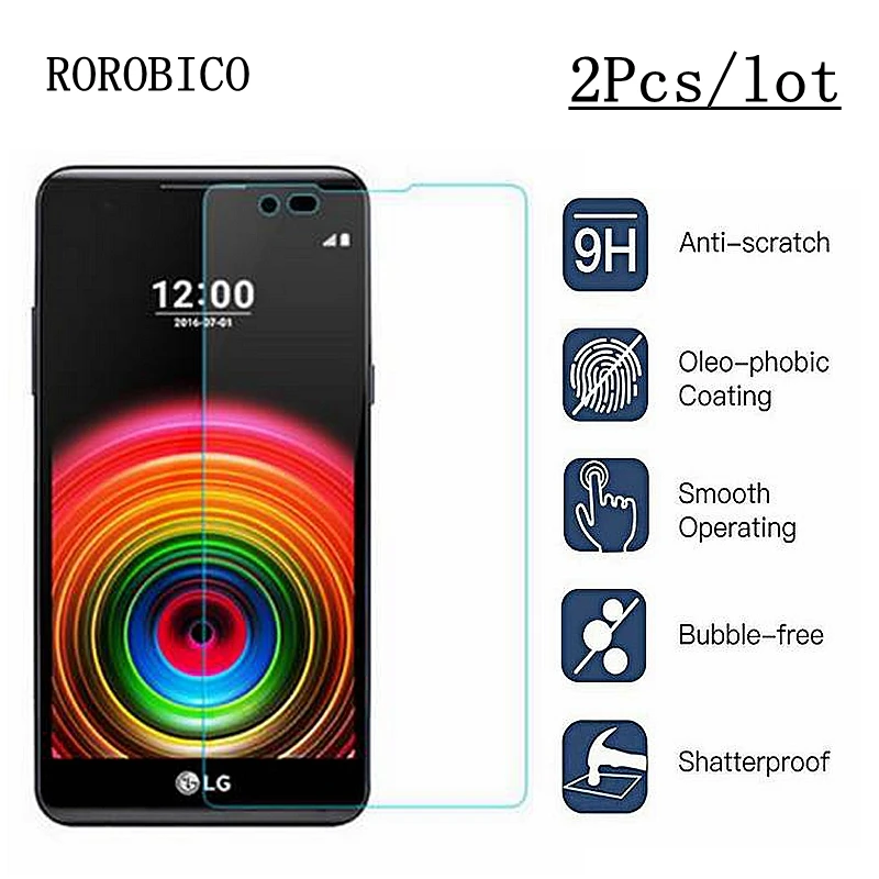2 шт. пленка из закаленного стекла для LG X Style K200DSF K200DS/X Screen K500/X Power K210/X Cam K580 K580DS