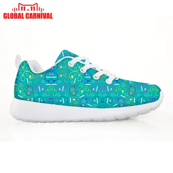 

Nurse Medical Theme Teal Positive Adjectives Royal Blue Children's Running Shoes Halloween Christmas gift