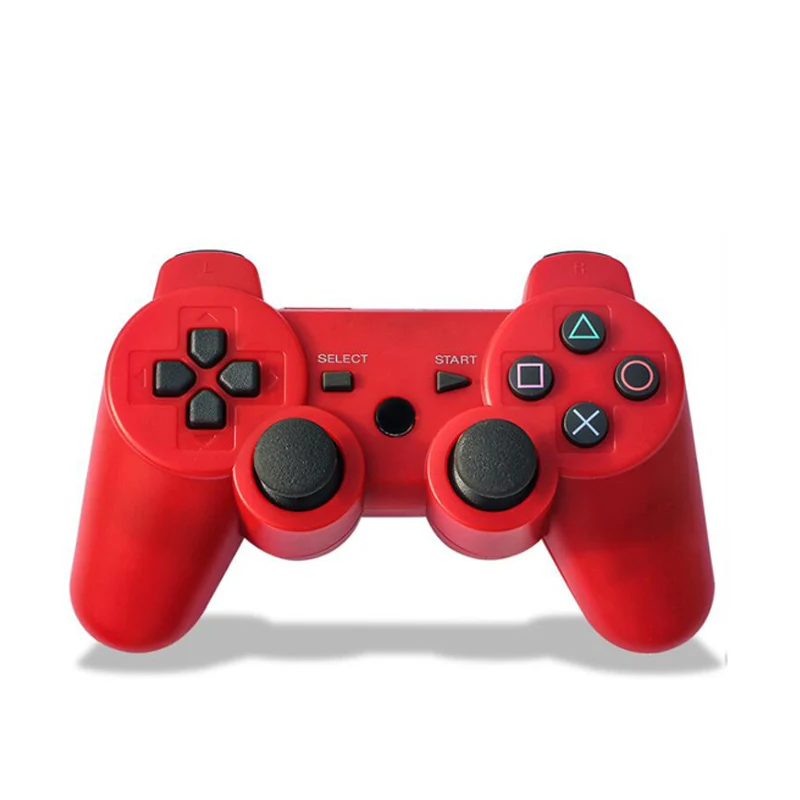 Для sony PS3 беспроводной контроллер Bluetooth геймпад для PlayStation 3 консоль Dualshock игровой джойстик Джойстик Joy Pad геймпады - Цвет: Red