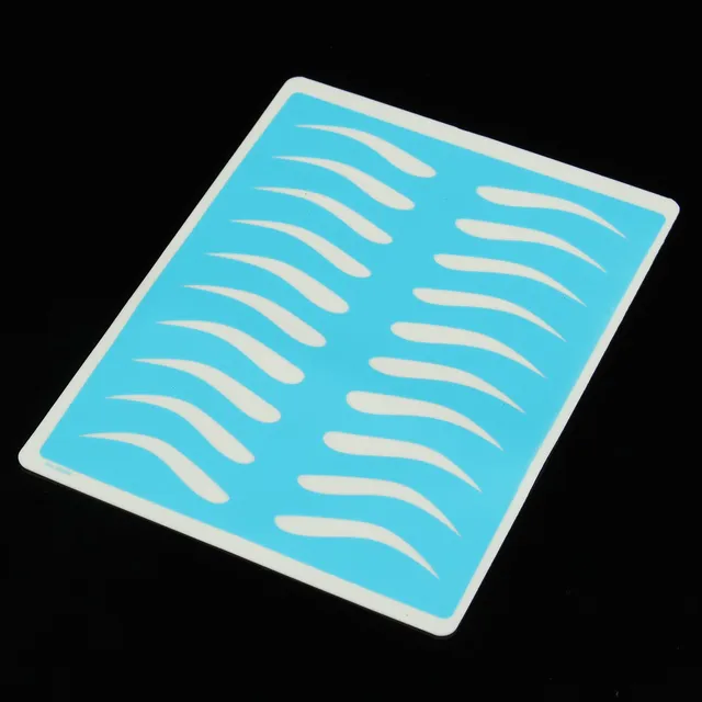 1pcs Silicone Permanent Makeup Eyebrow Tattoo Practice Skin Bule 19.5X14.5cm Fake Practice Skin For Microblading Tattoo Machine 1pcs Silicone Permanent Makeup Eyebrow Tattoo Practice Skin Bule 19.5X14.5cm Fake Practice Skin For Microblading Tattoo Machine