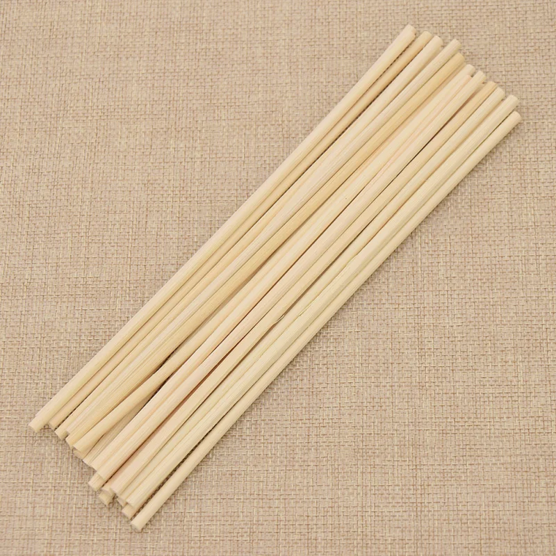 

20pcs 4mm Extra Thick Rattan Reed Oil Diffuser Refillable Sticks DIY Handmade Home Decoration Supplies