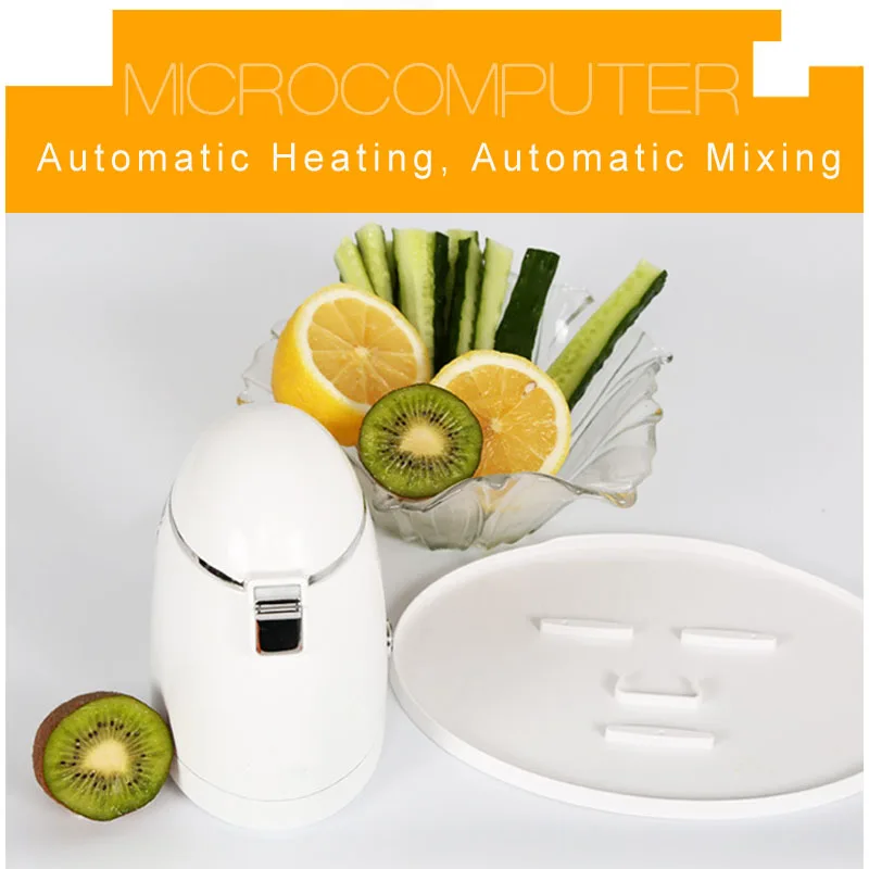 Automático da Máscara Facial do Fruto da Máquina da Máscara da Cara com Material Natural do Fruto Fabricante Vegetal 6 Utensílios de cuidado facial