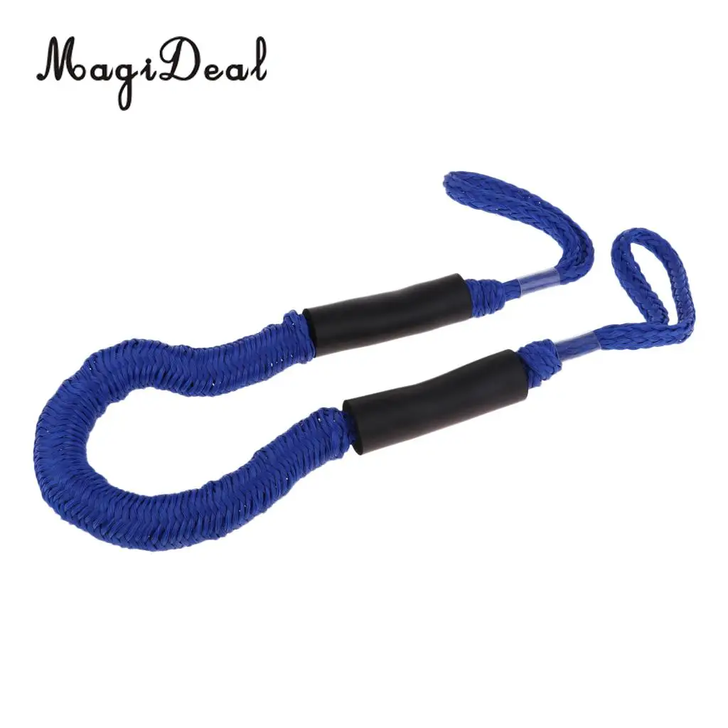 MagiDeal 5ft Stretch Bungee Dock Line Anchor Rope Mooring Cord Marine Boat Supplies - Strong, UV Protection & Durable