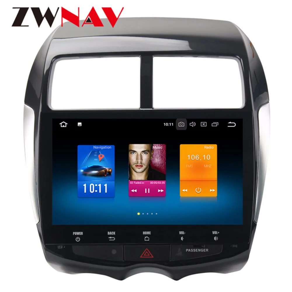 Best Android 9.0 PX5 8 Core 4Gb+32Gb IPS Screen GPS autoradio navigation head unit multimedia for Mitsubishi ASX Citroen C4 2din 2din 3