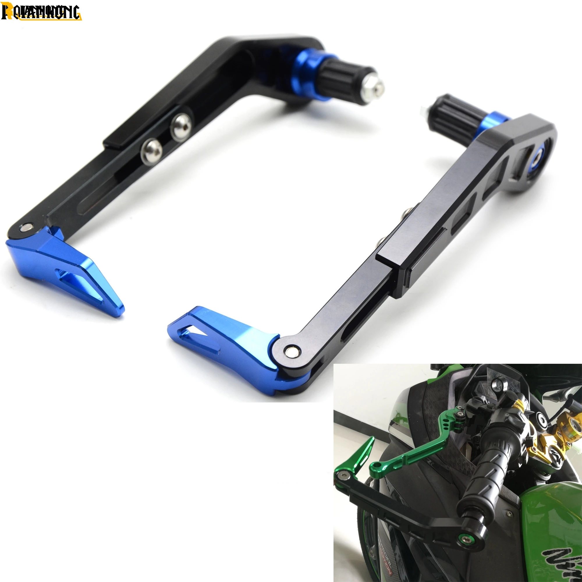 

Universal 7/8"22mm Motorcycle Handlebar Brake Clutch Lever Protect Guard for SUZUKI 600/750 KATANA B-KING DL1000/V DL650 V-STROM
