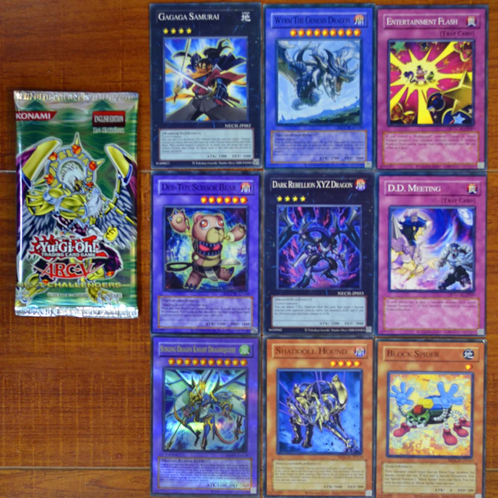 Yu Gi Oh игровые карты металлическая коробка мультфильм Yugioh игральные Япония