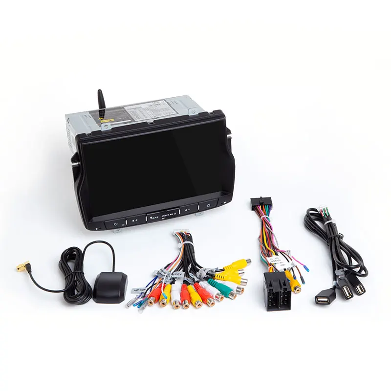 Best IPS 2 Din Android 9.0 2G GPS Car Radio For Lada Vesta 2015-2018 Stereo Navigation Multimedia tape recorder PC NO dvd Player DSP 5