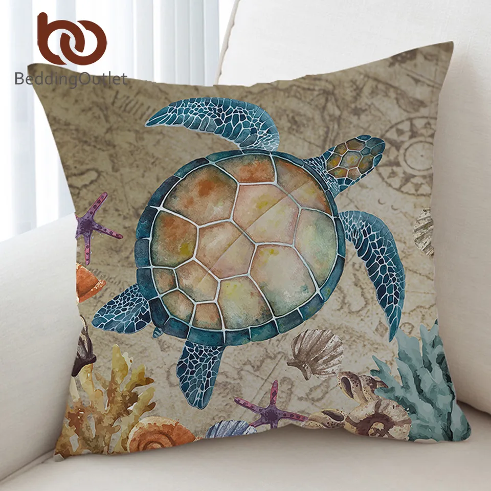 BeddingOutlet Sea Turtle Cushion Cover Map Tortoise Pillow Case Starfish Decorative Throw Pillow Cover Marine Animal Home Decor
BeddingOutlet Sea Turtle Cushion Cover Map Tortoise Pillow Case Starfish Decorative Throw Pillow Cover Marine Animal Home Decor
