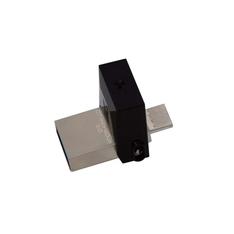 Kingston Technology DataTraveler DTDUO3 64GB microDuo 3.0 USB 3.0 (3.1 Gen 1) USB Type-A connector Swivel, Black Flash drive Kingston Technology DataTraveler DTDUO3 64GB microDuo 3.0 USB 3.0 (3.1 Gen 1) USB Type-A connector Swivel, Black Flash drive
