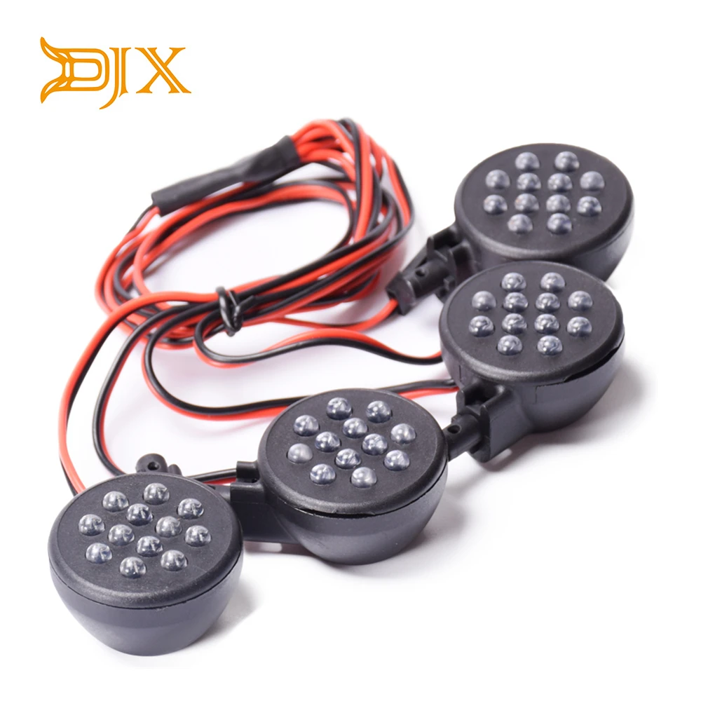 

Super Bright 1/5 Baja 12 LED Headlights W/ Pods 4 Lights
