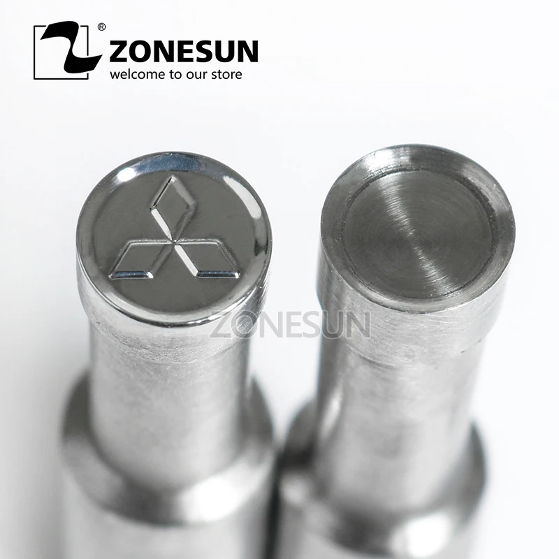 

ZONESUN Rhombus logo custom candy milk tablet slice die Stamp precision punch die mold sugar tablet press tool TDP 0/1.5/3