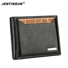 New Hot Fashion Men Wallets Men s Short paragraph wallet Coin Purses Card holder Pack card