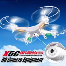 phooto X5C-1 2.4GHz Mini RC Quadcopter Drone camera 4CH 6-Axis Gyro Remote Control Helicopter 300,000 pixel Load FPV Live Aerial